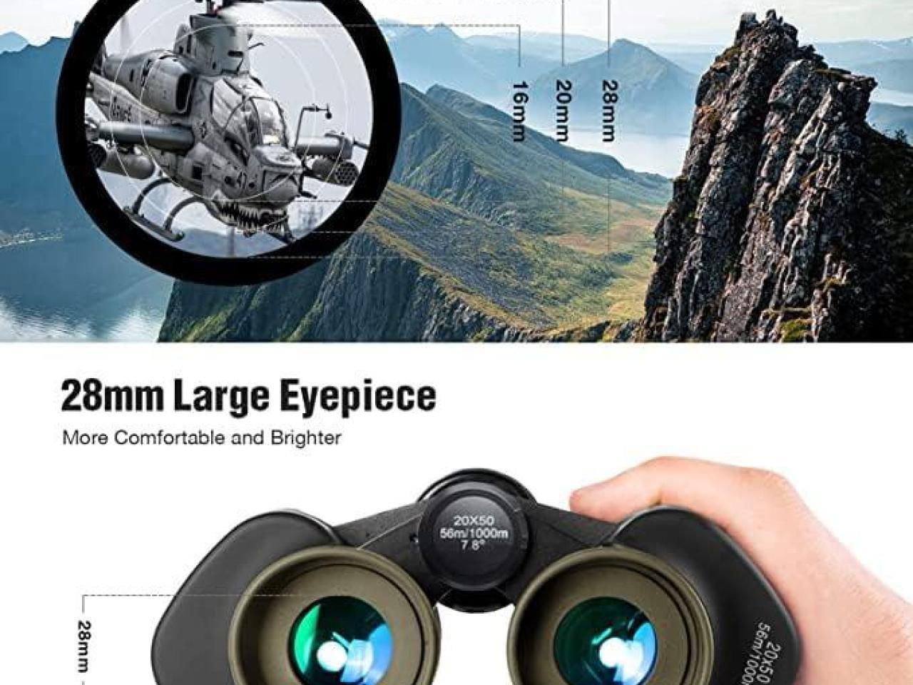 FREE SOLDIER 20x50 Military Binoculars ...