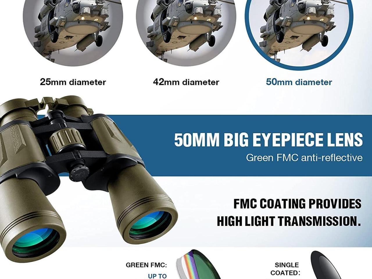 FREE SOLDIER 20x50 Military Binoculars ...