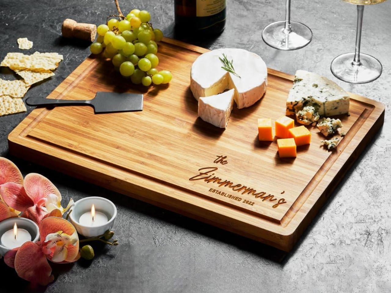 Personalized Cutting Board, Custom Bamb...