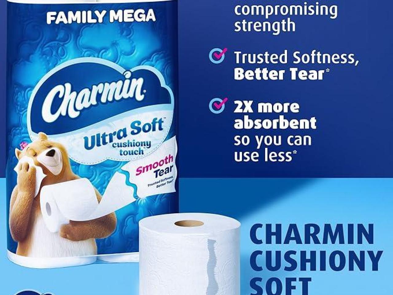 Charmin Ultra Soft Cushiony Touch Toile...