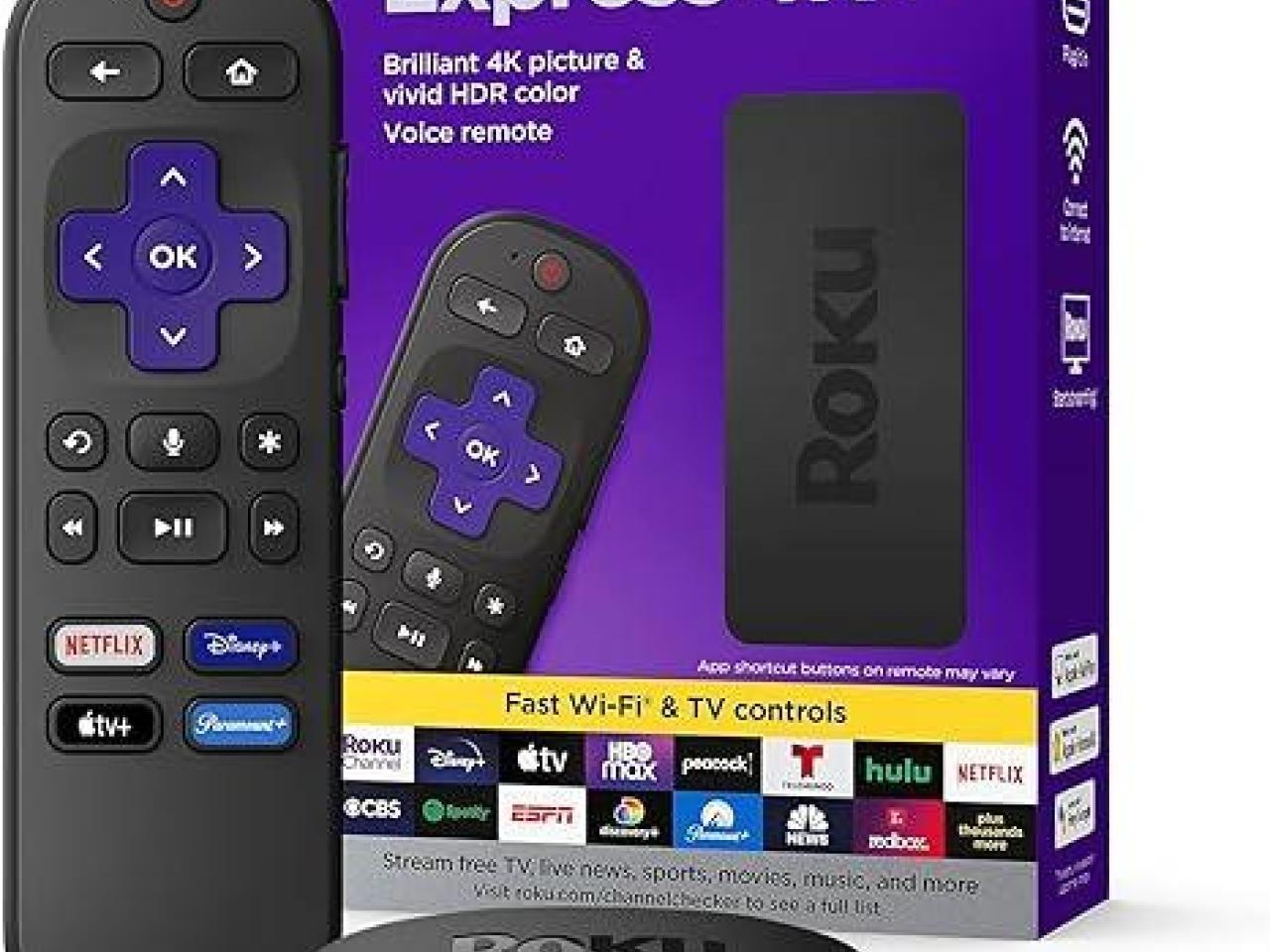 Roku Express 4K+ | Roku Streaming Devic...