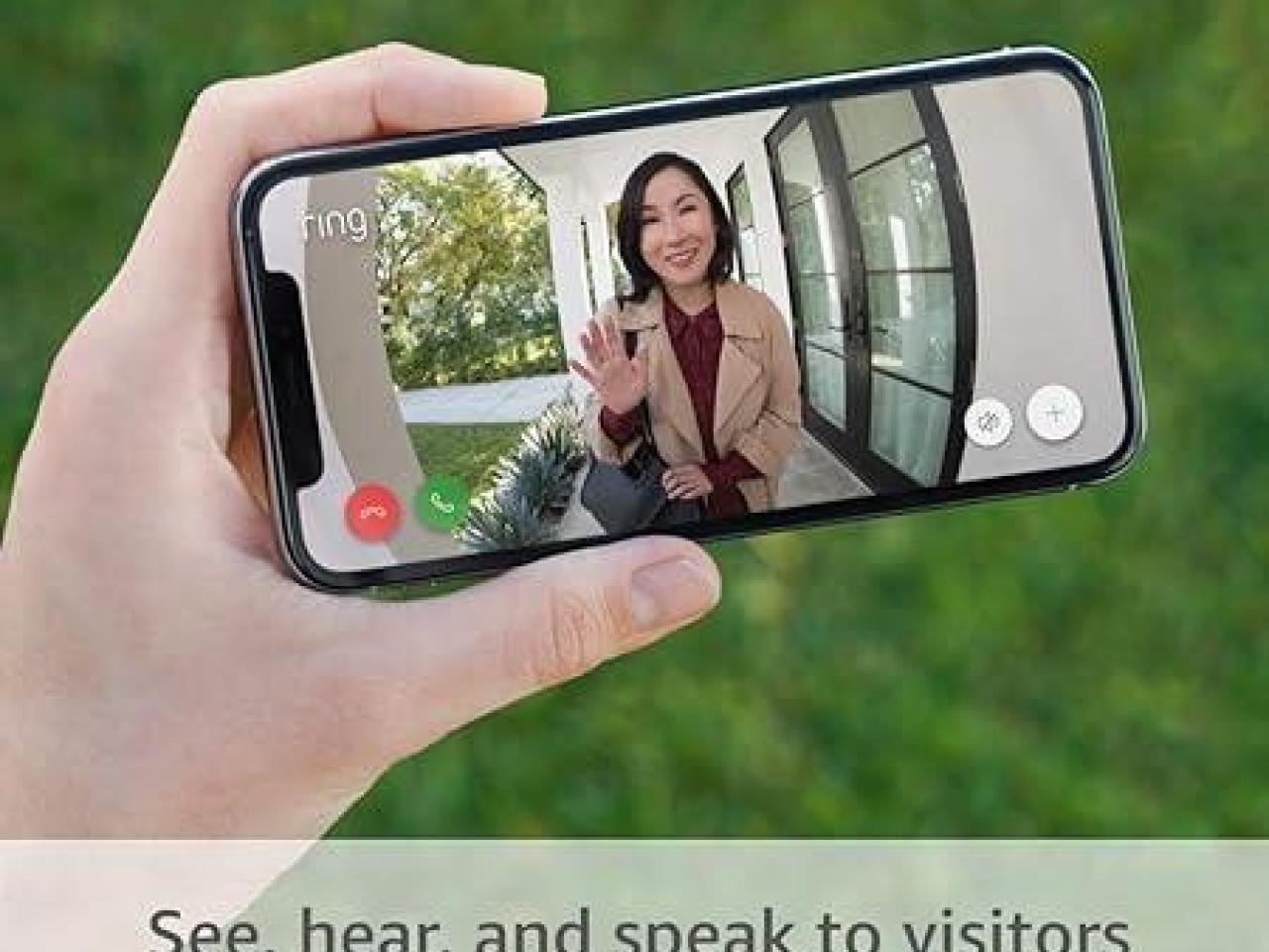 Ring Video Doorbell – 1080p HD video, i...