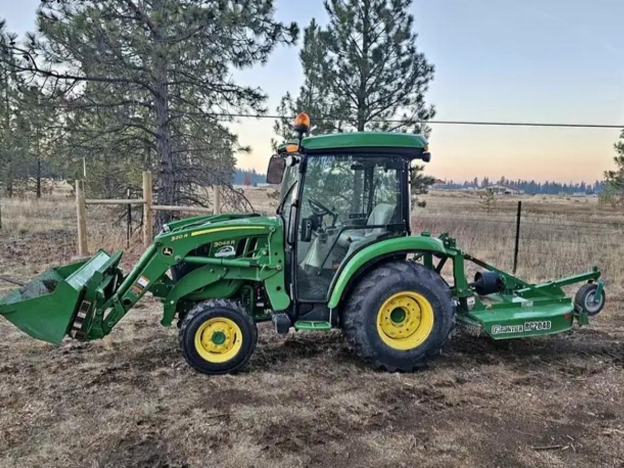 2019 PACKAGE DEAL!!! john deere 3046r low hours!!